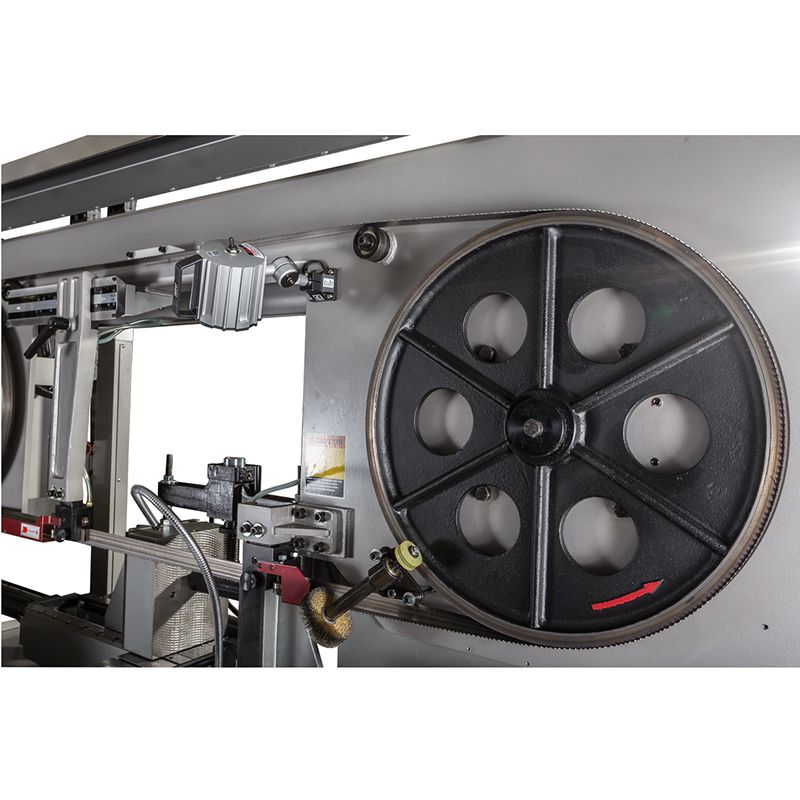 Ленточнопильный полуавтоматический станок JET HBS-2028DAS с прижимом - изображение 5