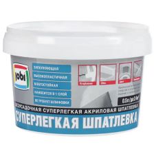 Шпатлёвка суперлёгкая Jobi 0.5 л - изображение 4
