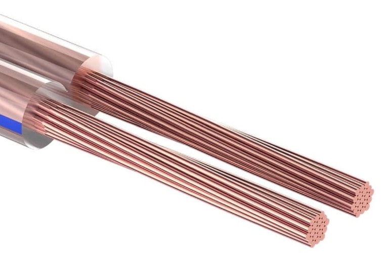 Кабель акустический Proconnect 01-6203-6 2х0,50мм², прозрачный BLUELINE, 100м