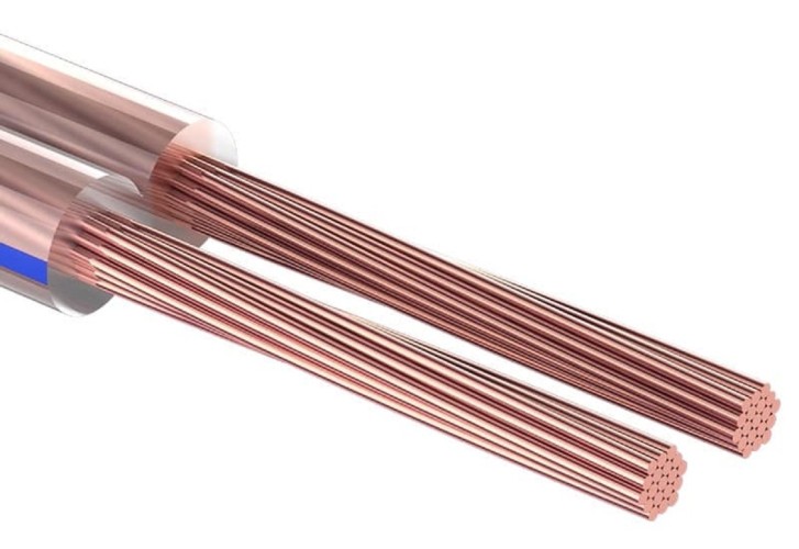 Кабель акустический Proconnect 01-6207-6 2х2,00мм², прозрачный BLUELINE, 100м