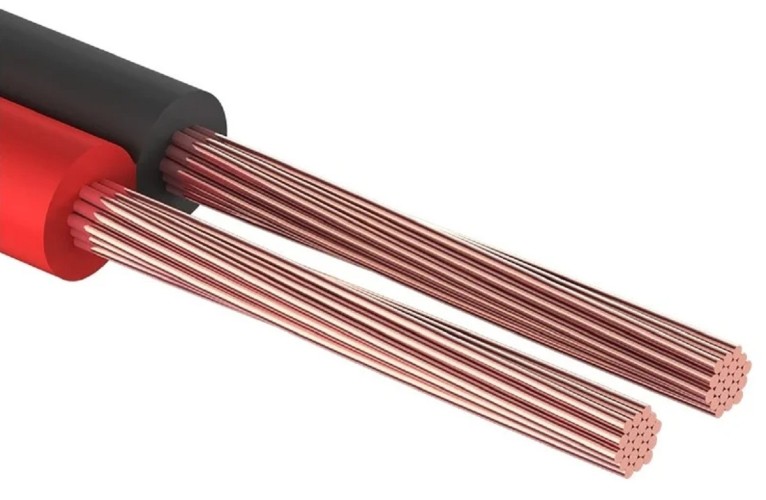 Кабель акустический Proconnect 01-6106-6 ШВПМ 2х1,50мм², красно-черный, 100м