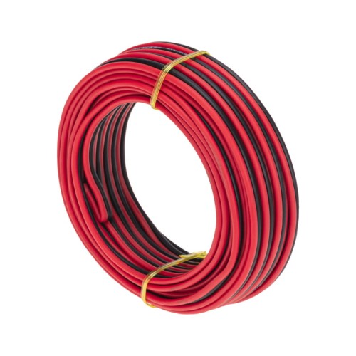 Кабель акустический REXANT 01-6105-3-10 2х1,00мм², красно-черный, 10м