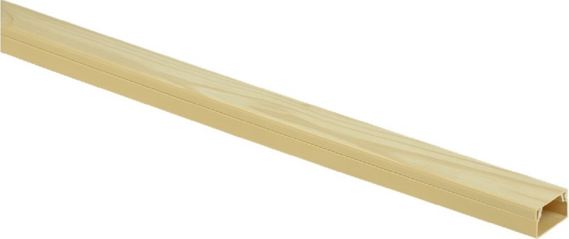 Кабель-канал IEK 16х16 ECOLINE магистральный сосна  (2 метра) CKK11-016-016-1-K34