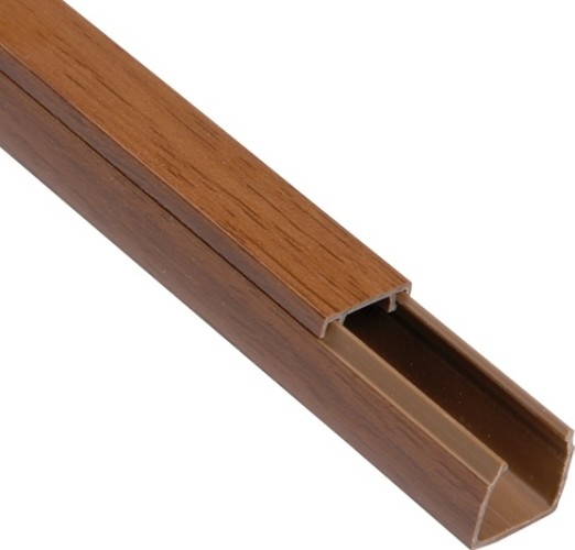 Кабель-канал IEK ELECOR 12х12 L2000 пластик дуб  CKK10-012-012-1-K24