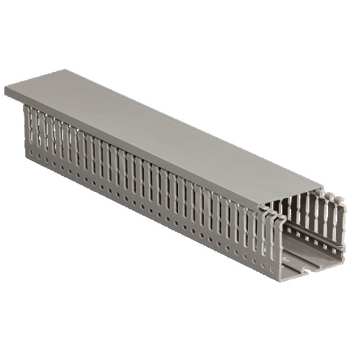Кабель-канал IEK IMPACT перфорированный 40х60 L2000 серия М (7х11) CKM50-040-060-1-K03