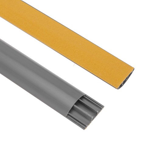 Кабель-канал REXANT 28-5049 напольный самоклеящийся 70х20мм, серый 60 м/уп - изображение 2