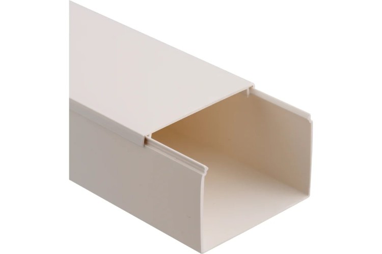 Кабель-канал REXANT 28-8040-2 80х40мм, белый (12 м/уп)