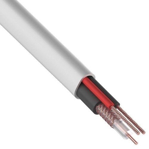 Кабель Proconnect 01-4216 КВК-В-2 +2x0,50мм², ø7,0 мм, 200м одножильный, бел