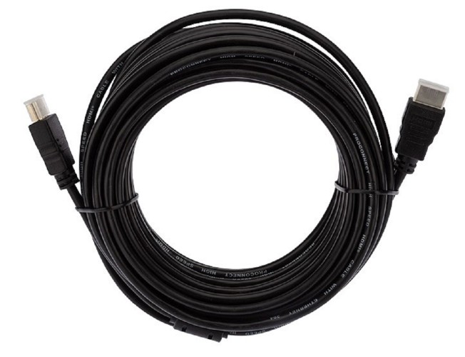 Кабель Proconnect 17-6208-6 HDMI-HDMI 1.4, 10м, Gold - изображение 2