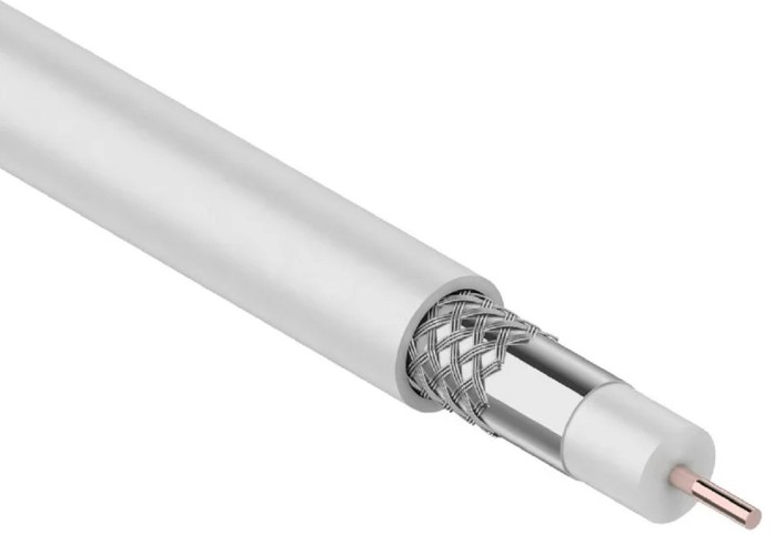 Кабель Proconnect RG-59U (75 Oм), CCS/Al/Al (0,5/Al/32х0,12мм) 48%, 100м, б 01-2621