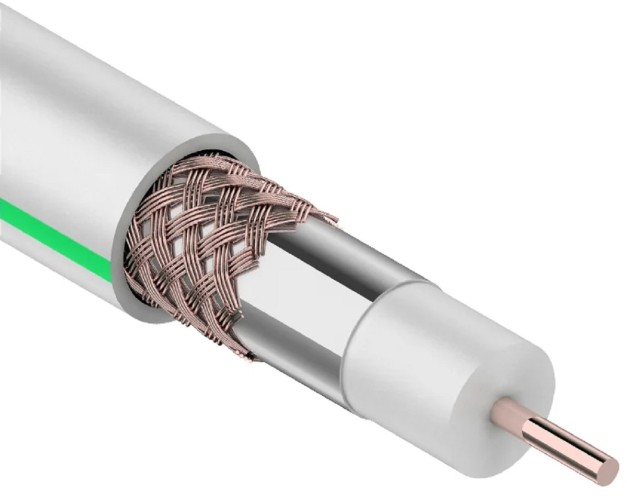 Кабель Proconnect SAT 703B (75 Oм), CCS/Al/Al (1,02/Al/64х0,12мм) 75%, 20м, б 01-2431-2-20