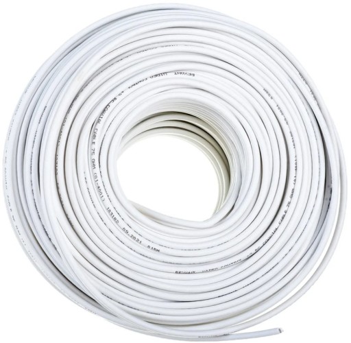 Кабель REXANT 01-4001 ККСВ-В +2х0,5мм, (бухта 100м), белый - изображение 2