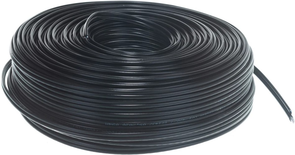Кабель REXANT 01-4002 ККСВ-П +2х0,5мм, (бухта 100м), черный - изображение 2