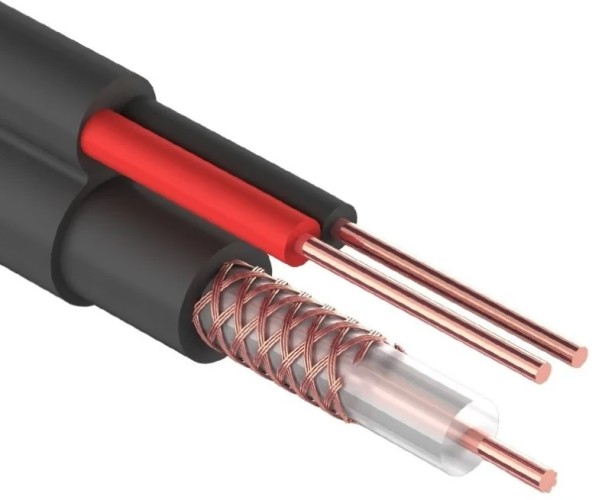 Кабель REXANT 01-4004 ККСВ-П +2х0,5мм, (бухта 305м), черный