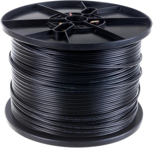 Кабель REXANT 01-4004 ККСВ-П +2х0,5мм, (бухта 305м), черный - изображение 3