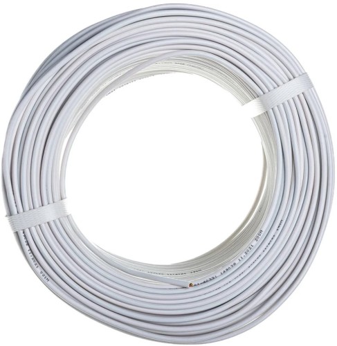 Кабель REXANT 01-4033 ШВЭВ (ШСМ) 3x0,12мм², 200м, белый