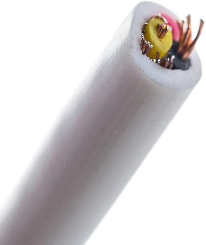 Кабель REXANT 01-4033 ШВЭВ (ШСМ) 3x0,12мм², 200м, белый - изображение 3