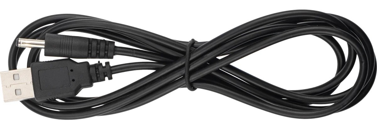 Кабель REXANT 18-0235 USB штекер-DC разъем питание 1,4х3,4 мм, спираль 1