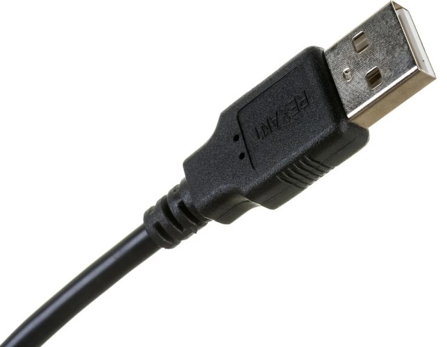 Кабель REXANT 18-1131-2 USB-A – mini USB, 1A, 0,2м, ПВХ, черный - изображение 2