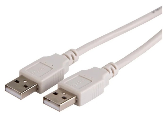 Кабель REXANT 18-1144 шт. USB-A – шт. USB-A, 2,4A, 1,8м, ПВХ, серый - изображение 2