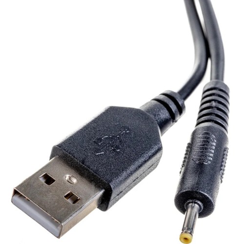 Кабель REXANT 18-1155 USB штекер-DC разьем питание 0,7х2,5 мм, длина 1 м - изображение 2