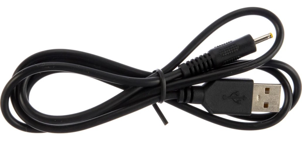 Кабель REXANT 18-1155 USB штекер-DC разьем питание 0,7х2,5 мм, длина 1 м