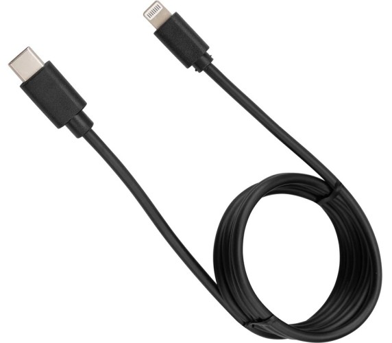 Кабель REXANT 18-1827 Type-C – Lightning для Apple, 3A, 1м, ПВХ, черный