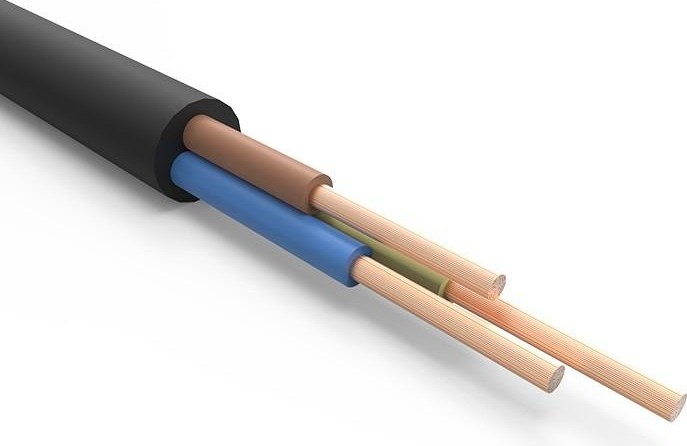 Кабель REXANT КГтп силовой гибкий 3х2,5 мм2, длина 20 метров 01-8421-20