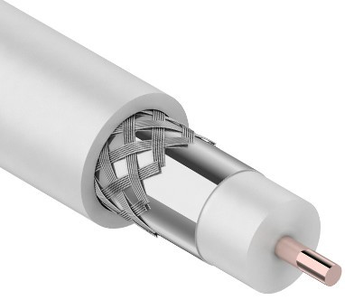Кабель REXANT RG-11U (75 Oм), CCS/Al/Al (1,63/Al/96х0,12мм) 83% 305м, б 01-3001