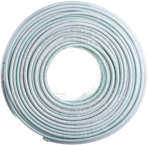 Кабель REXANT RG-6U (75 Oм) Cu/Al/Cu/Al (1,0/Al/64*0,12мм) 90%, 100м  01-2241