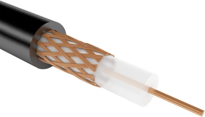 Кабель REXANT РК 75-2-11АИ (бухта 400м), черный 01-2680