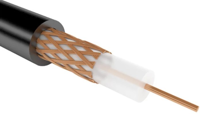 Кабель REXANT РК 75-4-11А (бухта 200м), черный 01-2693