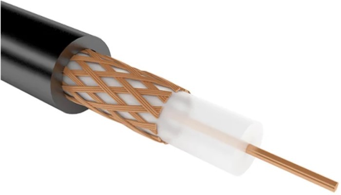 Кабель REXANT РК 75-4-11АИ (бухта 200м), черный 01-2692