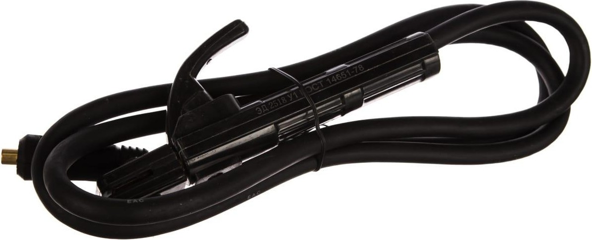 Кабель с электрододержателем Ресанта 25 кв.мм, 2 м 71/6/43 - изображение 2