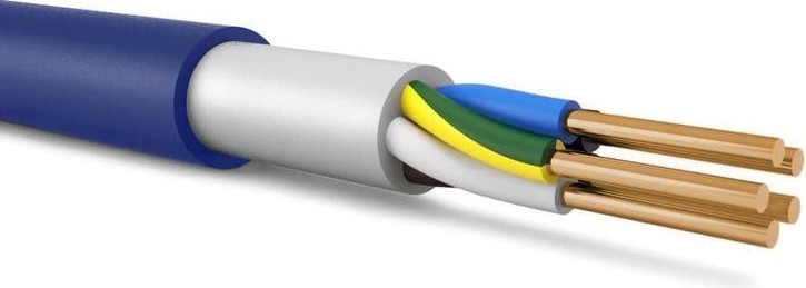 Кабель силовой Русский Свет ВВГнг(А)-LS 5х2.5 ОК (N PE) 100м ЭК000093580