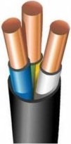 Кабель силовой ЗУБР ВВГ ввг-пнг(а)-ls 3x2.5 mm2 100 м, гост 31996-2012 60007-100