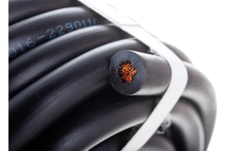 Кабель сварочный REXANT 01-8411-10 гибкий КГтп-ХЛ 1х16 мм², длина 10 м (ТОП-2) - изображение 3