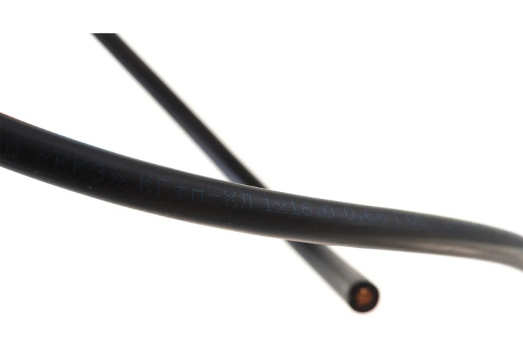 Кабель сварочный REXANT 01-8411-3 гибкий КГтп-ХЛ 1х16 мм², длина 3 м (ТОП-5) - изображение 2