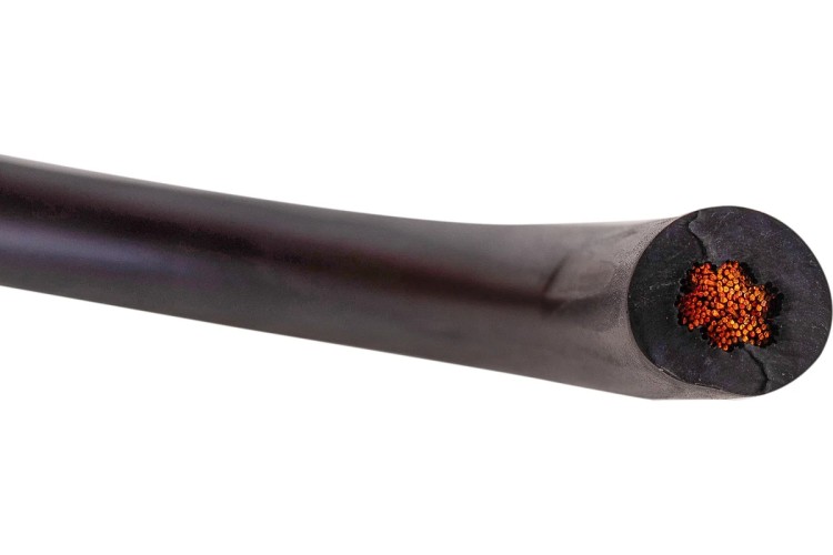 Кабель сварочный REXANT 01-8412-3 гибкий КГтп-ХЛл 1х25 мм², длина 3 мметра - изображение 3