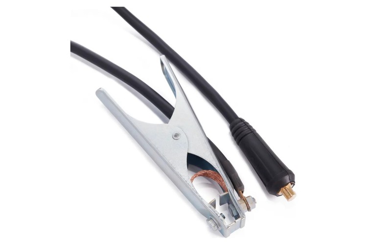 Кабель сварочный REXANT 16-0764 с клеммой заземления 25 мм² 300А СКР 10-25 3м - изображение 4