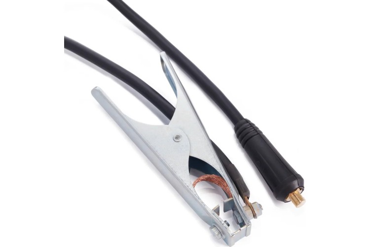 Кабель сварочный REXANT 16-0763 с клеммой заземления 16 мм² 200А СКР 10-25 3м - изображение 2