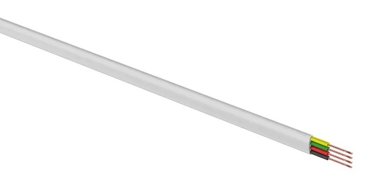Кабель телефонный REXANT 01-5101 ШТЛП 4 жилы Cu, белый, 100м - изображение 2