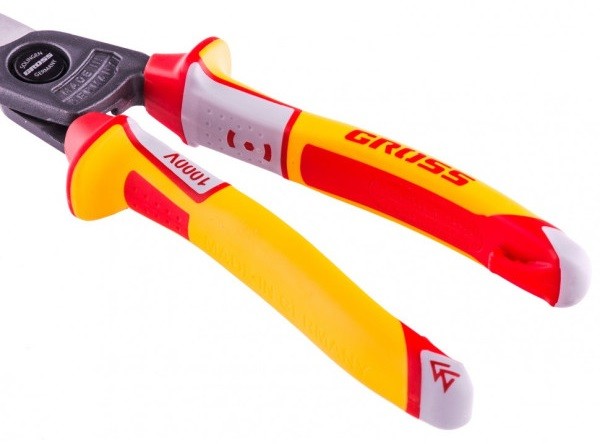 Кабелерез GROSS 17728 диэлектрические рукоятки до 1000В, 210 мм - изображение 2