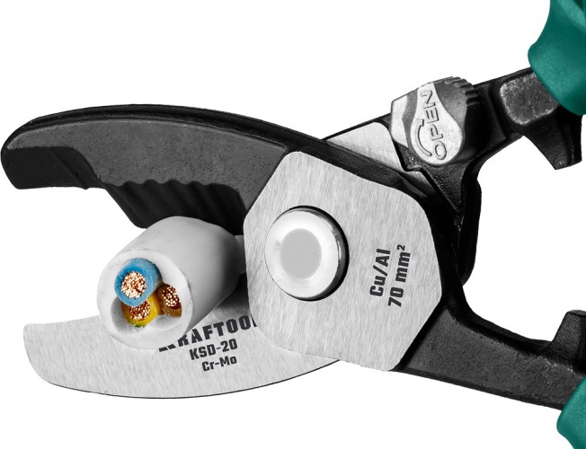Кабелерез KRAFTOOL KSD-20 с двойными режущими кромками 23332-20 - изображение 3