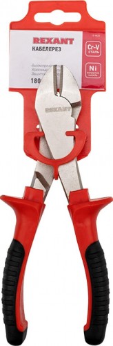 Кабелерез REXANT 12-4626 180 мм, двухкомпонентные рукоятки - изображение 4