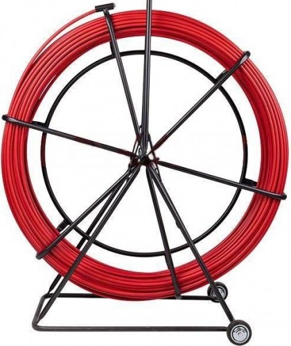 Кабельная протяжка REXANT 47-1115 стеклопруток 150 м, красная (УЗК в тележке) - изображение 2