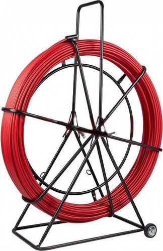 Кабельная протяжка REXANT 47-1115 стеклопруток 150 м, красная (УЗК в тележке)