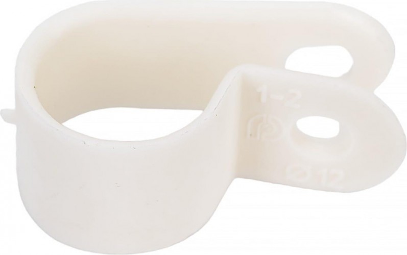 Кабельная скоба под винт REXANT 12 мм, белый упаковка 50 шт. 07-4412 - изображение 3