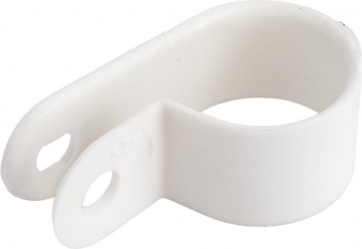 Кабельная скоба под винт REXANT 16 мм, белый упаковка 50 шт. 07-4416 - изображение 3