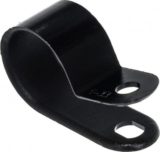 Кабельная скоба под винт REXANT 16 мм, черный упаковка 50 шт. 07-4416-1 - изображение 4